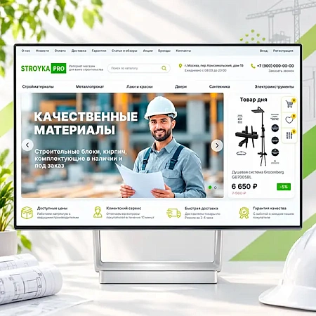 STROYKA - магазин ремонт и стройка,электроинструмент и др