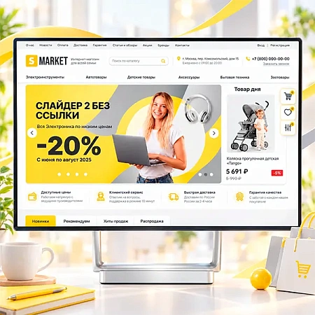 SMARKET: Универсальный интернет-магазин для всех товаров