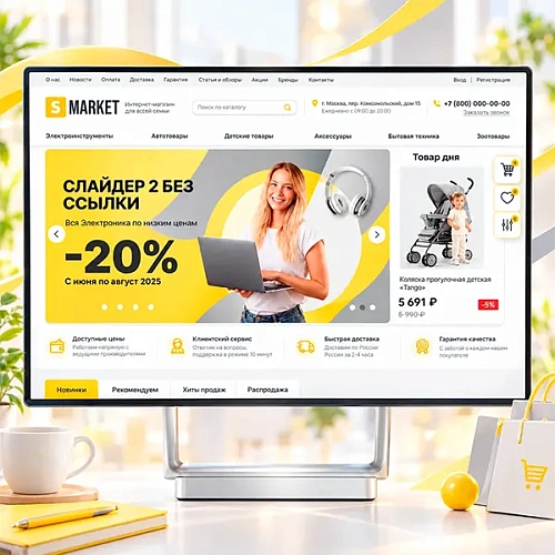 SMARKET: Универсальный интернет-магазин для всех товаров