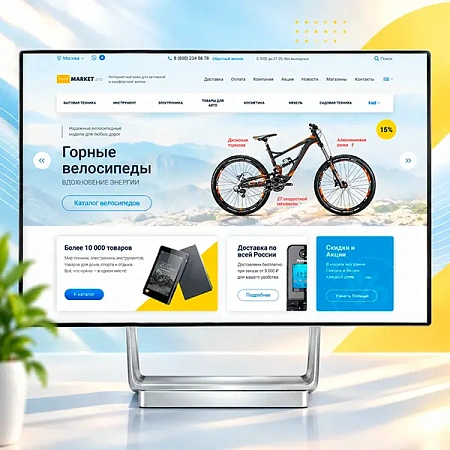 Market.pro: универсальный магазин с корзиной на Старте